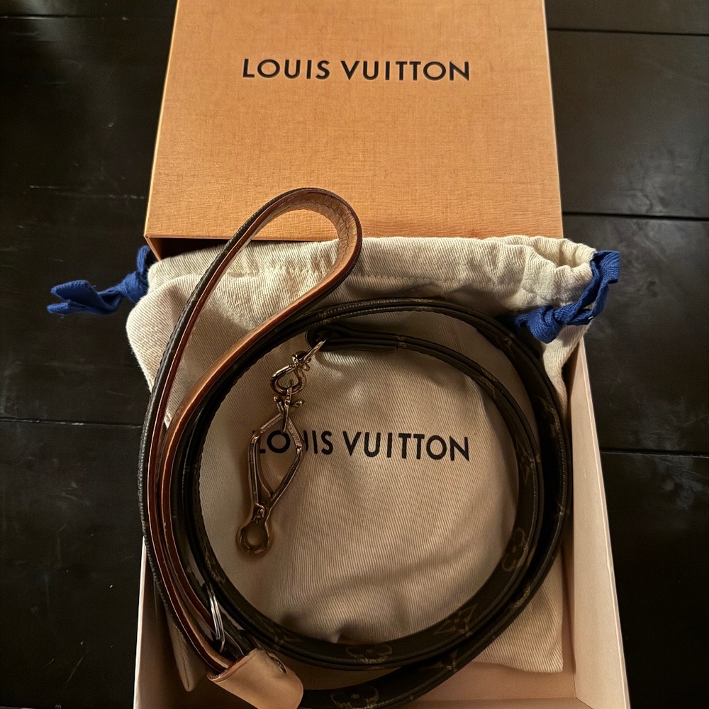 Louis Vuitton Baxter Leash 36incb